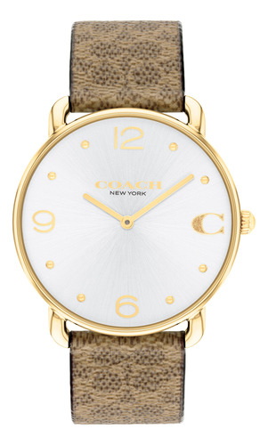 Coach Reloj Para Mujer 14504205 Elliot 36mm Café