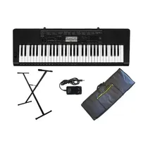 Comprar Pack Teclado Casio Ctk3500 61 Notas Fuente + Funda + Soporte