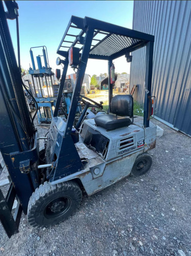 Autoelevador Komatsu 1500kg Torre Triple Motor Naftero