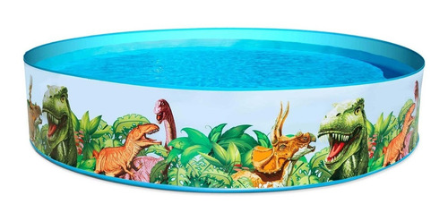  Piscina Motivos Dinosaurios 244x46cm - 2,074 L- Bestway