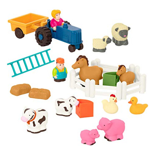 Battat Farm Animals Play Set 25 Juguetes De Granja Para Niño