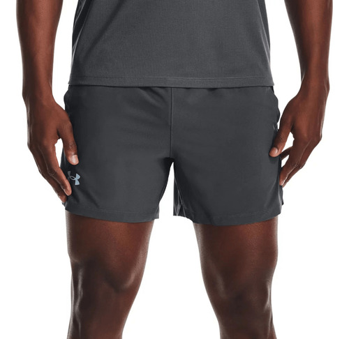 Short Under Armour Hombre Launch 5 Gris De Running