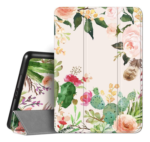 Funda iPad 10.2 Hispace Soporte Lápiz Cactus