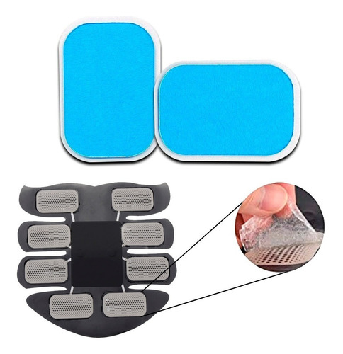 Imagen 2 de 6 de Gel Repuesto 1 Electroestimulador Muscular Ems Abdomen Brazo