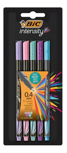 Microfibras Pastel Bic Intensity