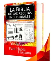 Comprar Libro La Biblia De Las Recetas Industriales Productos
