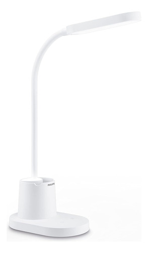 Philips - Lámpara Led De Mesa Tipo Flexo Philips Hat 4.5w