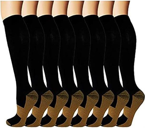 Calcetines De Compresión De Cobre Iseasoo Para Circulación D