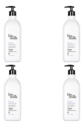 Paquete X 4 Crema Bio Milk / Biomilk Yan - mL a $46