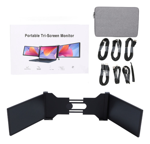 Monitor Portátil Con Pantalla Dual Para Computadora Portátil