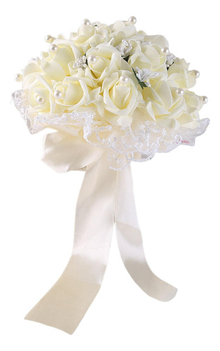 De Novia De Boda Flores Artificiales Rosas Artificiales Ramo