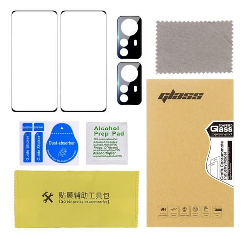 2 Sets De Filme Com Lente De Filme Para Xiaomi 12 Para Xiaom
