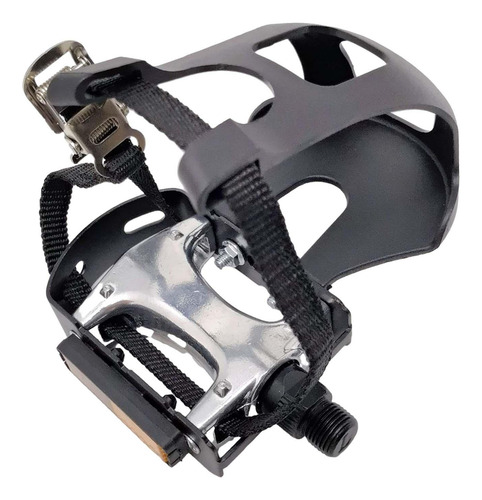 Pedales De Bicicleta Con Clips Y Correas, Rosca De Izquierda