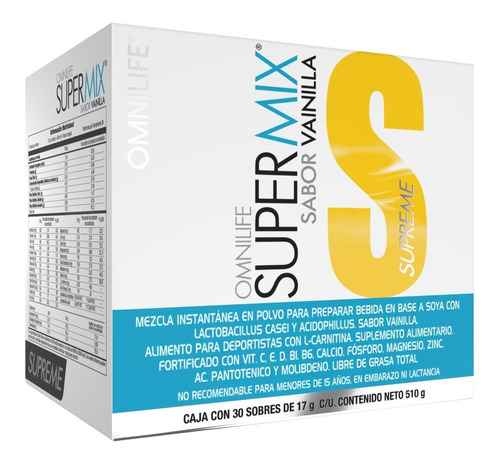 X2cajas - Super Mix Supreme / Soya-multivitaminico-malteada