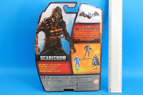 Scarecrow Arkham Knight Dc Comics Multiverse (Usado)