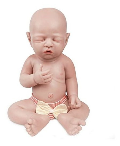 Vollence - Muñecas De Bebé De Silicona De 18 Pulgadas, Cuerp
