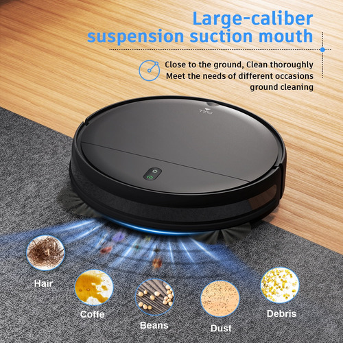 Robot Aspiradora Y Trapeador Inteligente Goovi Alexa/wifi