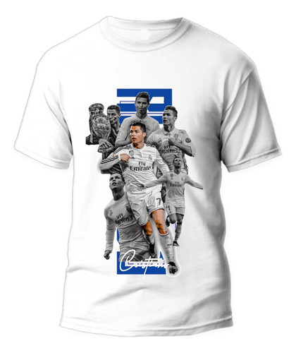 Playera Cr7 Cristiano Ronaldo Real Madrid Hombre Futbol 