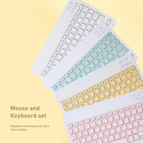 Mini Teclado Inalámbrico Bluetooth De 10 Pulgadas Para iPad