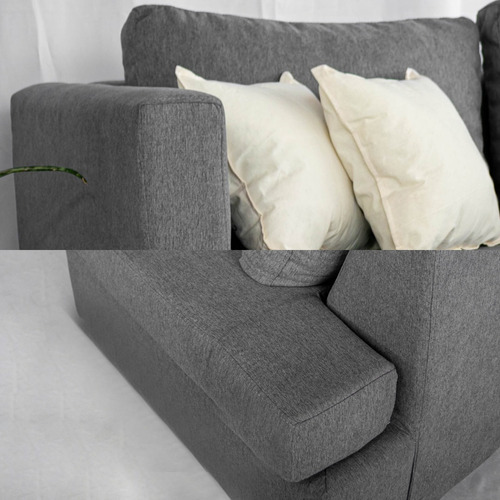 Sillon Esquinero En L Camastro Lino + Mesa Ratona Combo Catalogo En Las Fotos