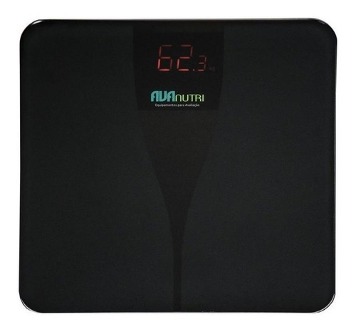 Balança corporal Avanutri Digital Premium preta, até 180 kg
