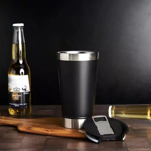 Vaso Térmico Cervecero Luo Lila Lisa