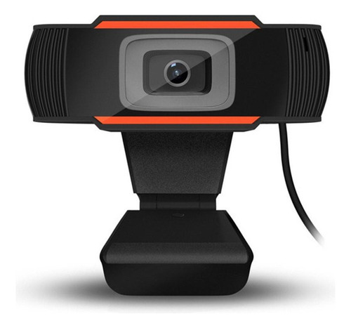 Camera De Video Webcam Bluecase 720p Hd Microfone Embutido Cor Preto