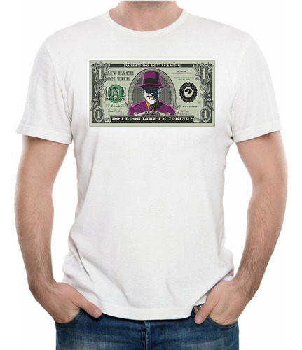 Playera Joker Guason Billete Retro