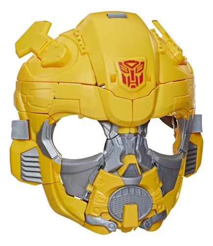Máscara Transformers El Despertar De Las Bestias Bumblebee Color Amarillo