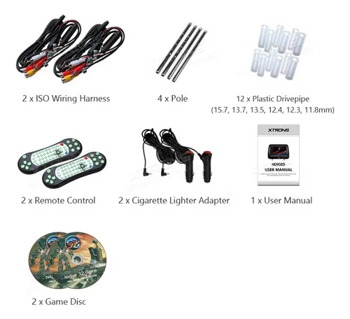 Cabeceras Pantalla 9 Full Hd Touch Dvd Juegos Usb Sd Hdmi