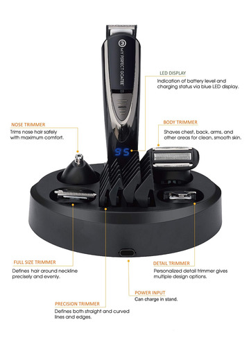 beard trimmer with stand