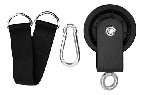 Cable Pulley System 360° Rotatable Silent Design 350lb Load