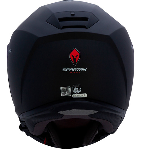Imagen 6 de 7 de Casco Spartan Gecko Sv Solid