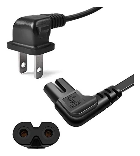 Cable De Alimentación De Repuesto Para Tv, Ángulo Recto, 90