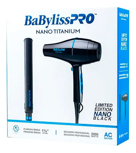 Kit Babyliss Nano Black Edición Limitada 
