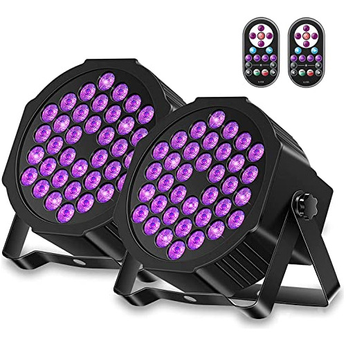 Luces Negras, 72w 36 Led Uv Luz Negra Interior, Luces L...