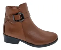 Comprar Botín Piel Dama Cómodo Casual Cierre Mujer Vestir Elegante
