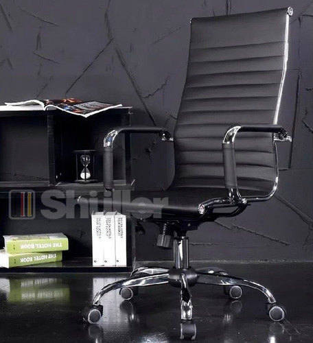 Imagen 7 de 10 de Sillon Silla Oficina Escritorio Aluminium Shuller Alta