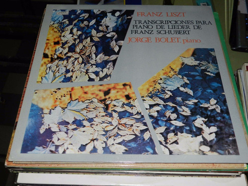 Vinilo 2818 - Franz Liszt- Transcripciones Para Piano De 