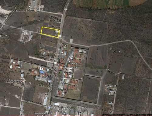 Terreno Comercial En Venta Chichimequillas Queretaro