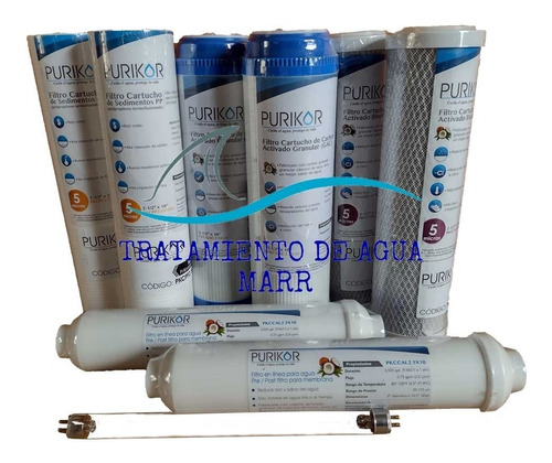 Kit De 1 Año Pkro400-6uvp, Pkro100-6uvpm, Pkuf-6uv