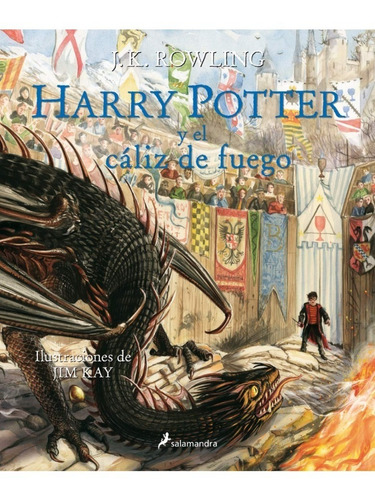 Libro Salamandra Jk Rowling Harry Potter Y El Cáliz De Fuego