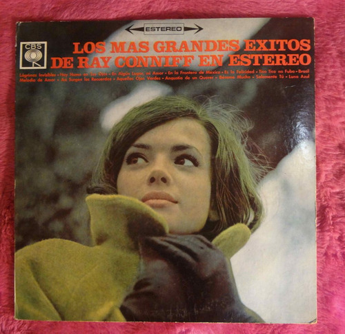 Los Mas Grandes Exitos De Ray Conniff En Estereo Vinilo Lp