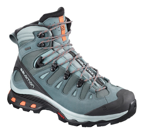 Bota Salomon Mujer Montaña Senderismo Quest 4d Gtx Gris