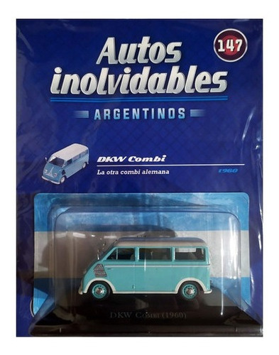 Autos Inolvidables Argentinos N° 147 Dkw Combi (1960)