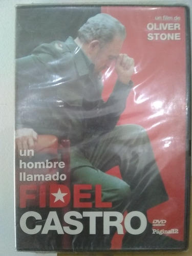 Óliver Stone Dvd Nuevo Un Hombre Llamado Fidel Castro Sellad