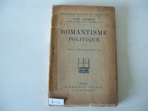 Romantisme Politique. Trad. Alemán Al Frances · Carl Schmi