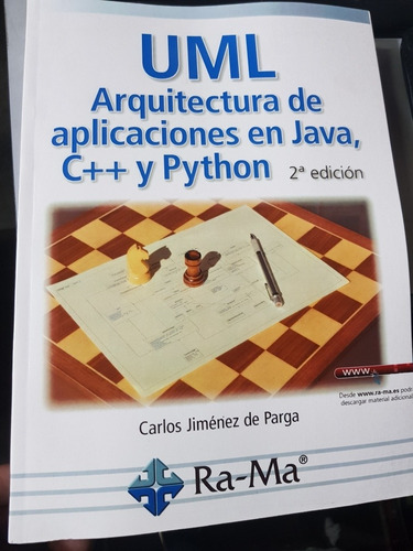 Libro Uml Arquitectura De Aplicaciones En Java, C++ Y Python