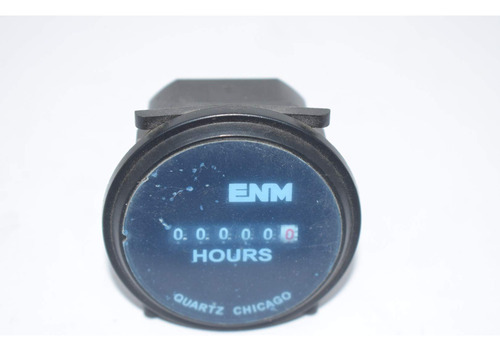 Medidor De Horas Enm Company T50a2 Cuarzo Redondo 6 Dígitos Color