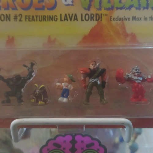 Mighty Max, Heroes Villians, Lava Lord, Exclusive Mighty Max (Usado)
